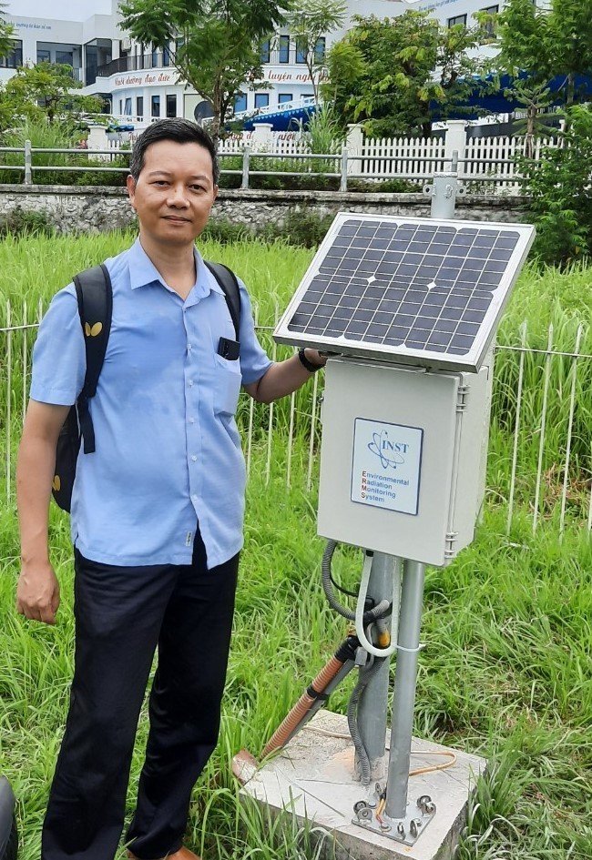 Nhà khoa học Việt làm thiết bị cảnh báo nguy cơ phóng xạ