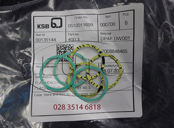 Flat gasket , model 00135144