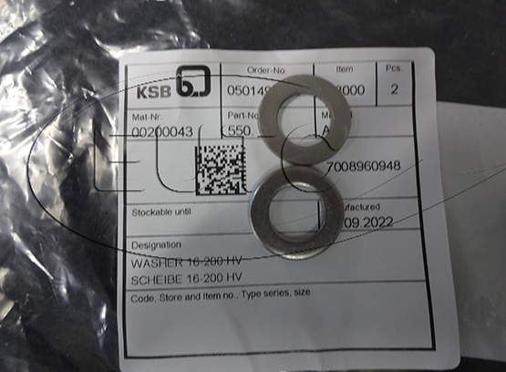 Washer KSB 00200043