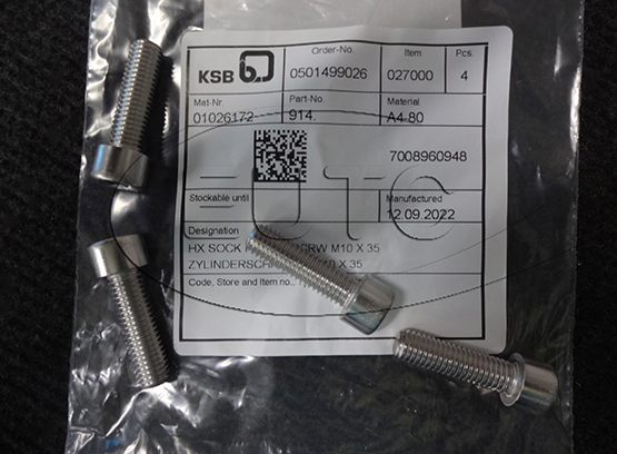 Socket Screw Hexagon KSB 01026