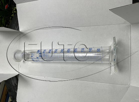 Glass measuring tube with plastic stopper 500ml