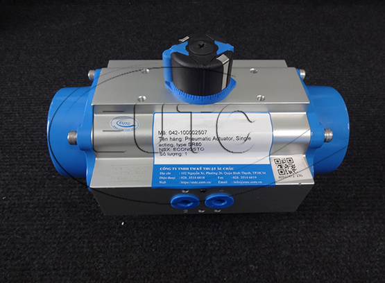 Pneumatic Actuator, Single acting, type SR80