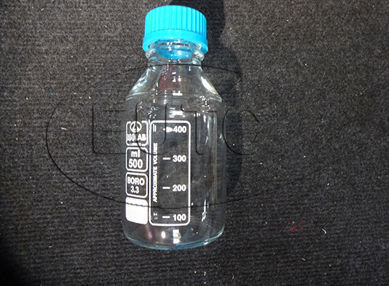 White bottle screw cap 500ml