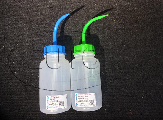 Distilled water label ray bottle , blue cap 500ml
