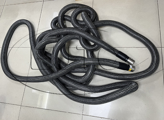 Conductive M Black - White Plastic Hose DN 50 mm * 15.0 m