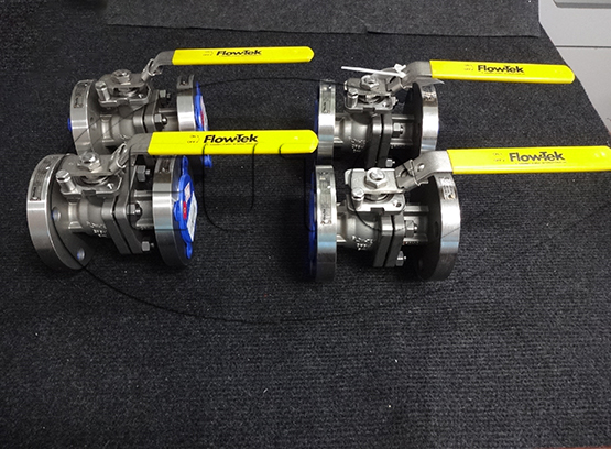 2 PIECES FLANGED FULL PORT BALL VALVE