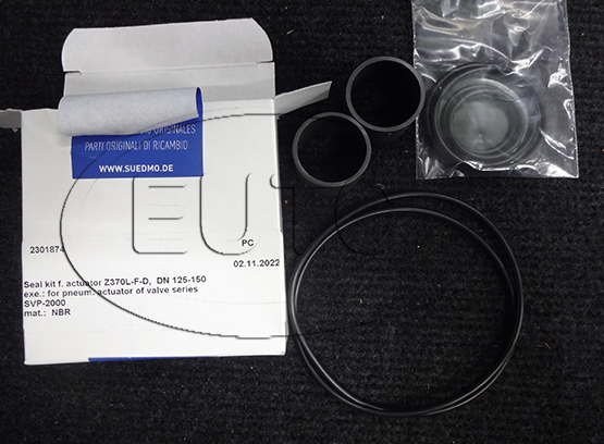 Gasket kit DN125, Actuator side For valve SD-Economic SD371 Material: NBR