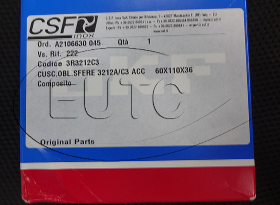 CUSC.OBL.SFERE 3212A/C3 ACC60x110x36