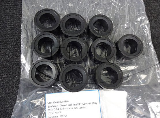 Gasket seal ring EPDMSV 04/98 type DIN DN 25for M & S disc valve new version