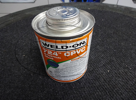 CPVC pipe glue, canned type 1 pint 473ml