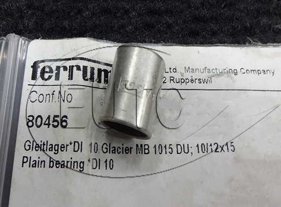 PLAIN BEARING *DI 10 GLACIER MB 1015 DU; 10/12x15