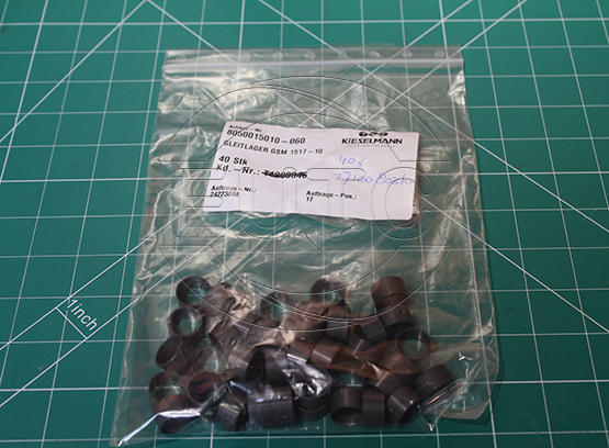 Slide bushing 17x15x10