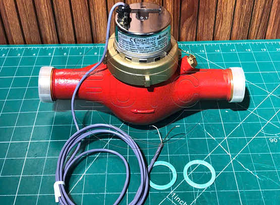 Đồng hồ nước nóng AN130 K1 DN25, Qp6