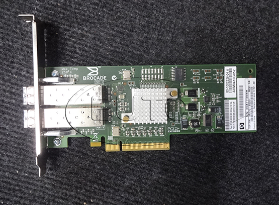NETWORK PCIE FIBER NETWORK CARD/CARD HP BROCADE 825 82B 8GB 2 PORT (BAO GỒM SFP)