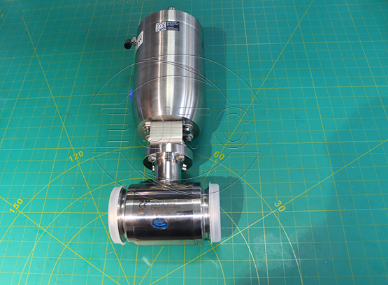 Pneumatic ball valve