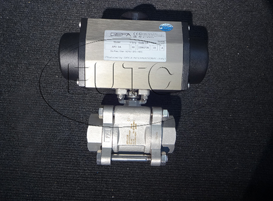 PNEUMATICALLY OPERATED BALL VALVE