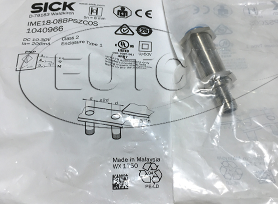 Proximity Sensor (Type: NO) Part no.: 1040966