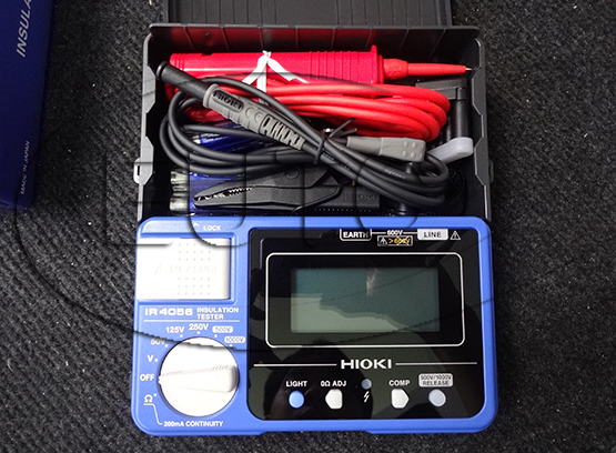 HIOKI INSULATION RESISTANCE Meter IR4056 - 21