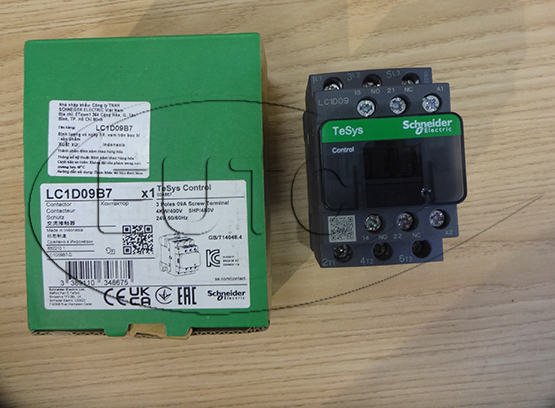 Contactor LC1D 3P AC3 9A