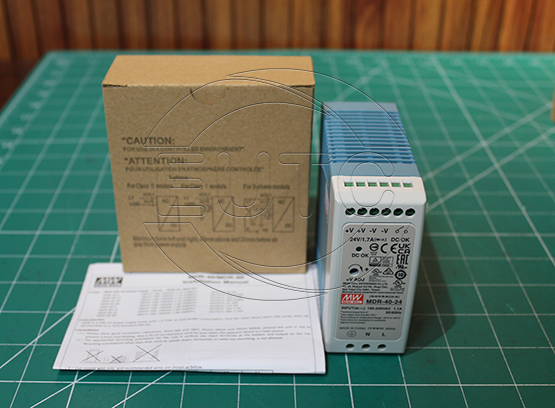 Nguồn Meanwell MDR-40-24 1.7A, In: 220V