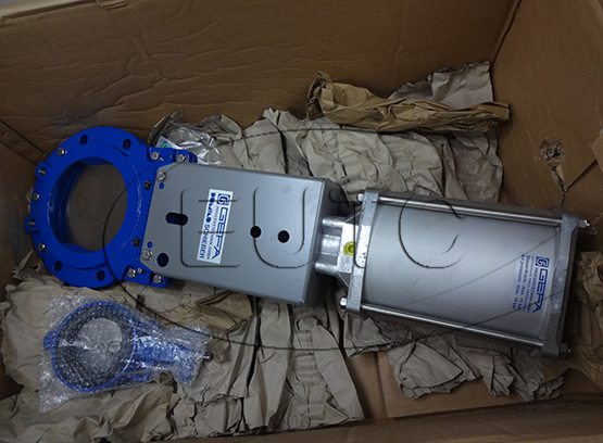 AT 200 - DN 200 DOMINO-knife gate valve