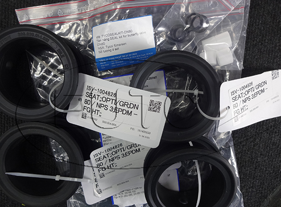 SEAL KIT FOR BUTTERFLY VALVE DN80