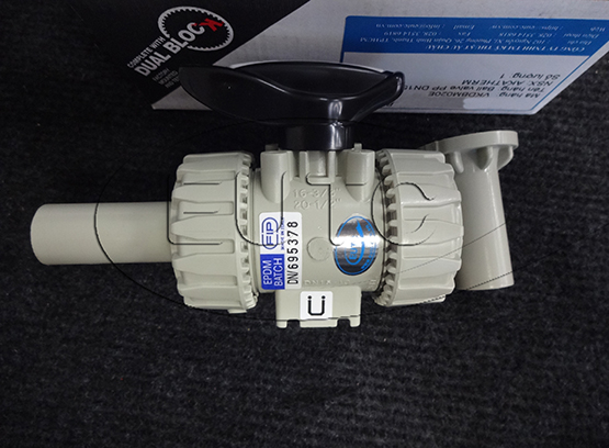 Ball valve PP DN15, PN10