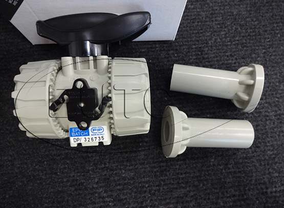 Ball valve PP DN20, PN10