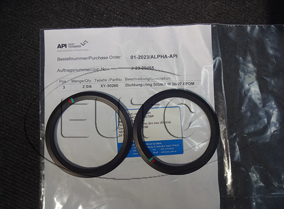 Gasket for GASKET heat exchanger plate: XY-50260